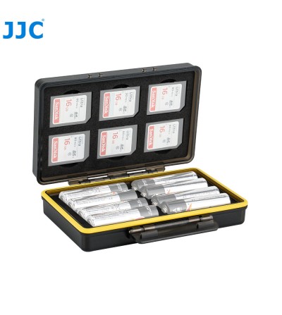 Custodia per batterie e schede di memoria serie JJC BC-3