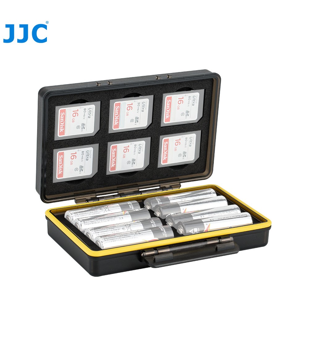 Custodia per batterie e schede di memoria serie JJC BC-3